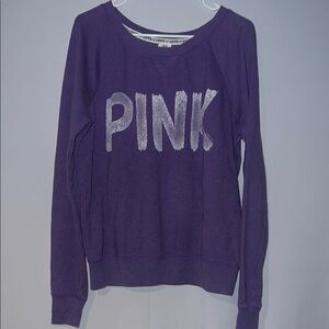 Victoria's Secret PINK Purple Sweatshirt